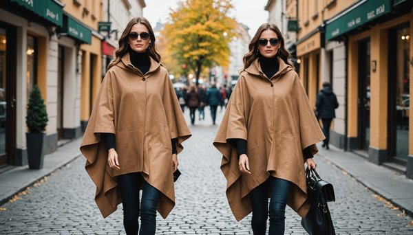 Ponchos pour femme et homme : l'élégance à chaque saison